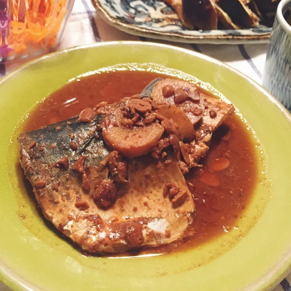 鯖の味噌煮|麻紀子さん