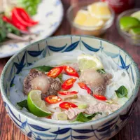 Snapdishの料理写真:Vietnamese Beef Pho Tai|Asianfoodadventureさん