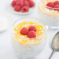 Snapdishの料理写真:Vietnamese Banana Coconut Pudding with Chia Seeds|Asianfoodadventureさん