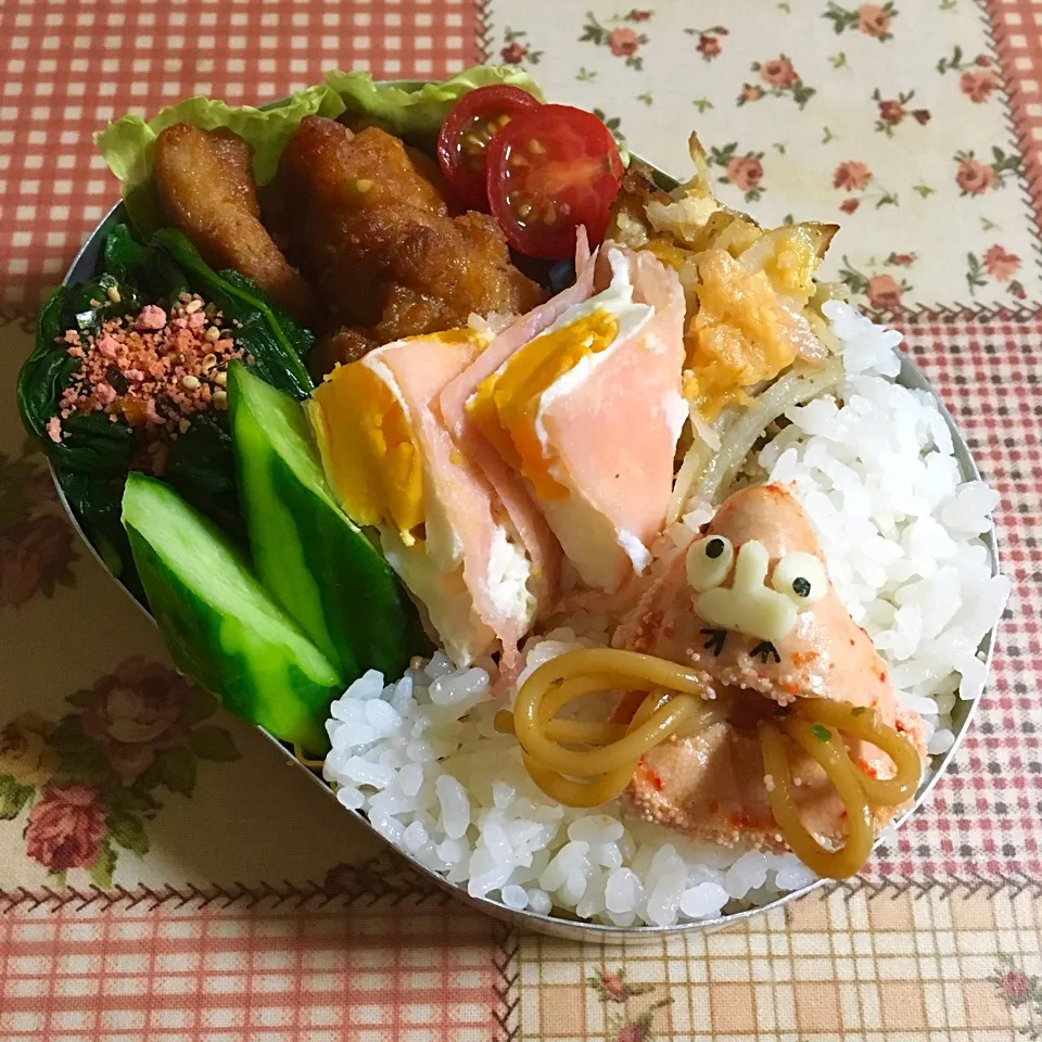 明太子男弁当🍱|＊ゆみしぼり＊さん