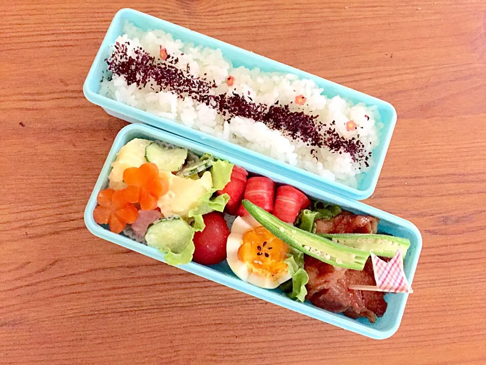 Snapdishの料理写真:6/21 お弁当🍱|カタツムリさん