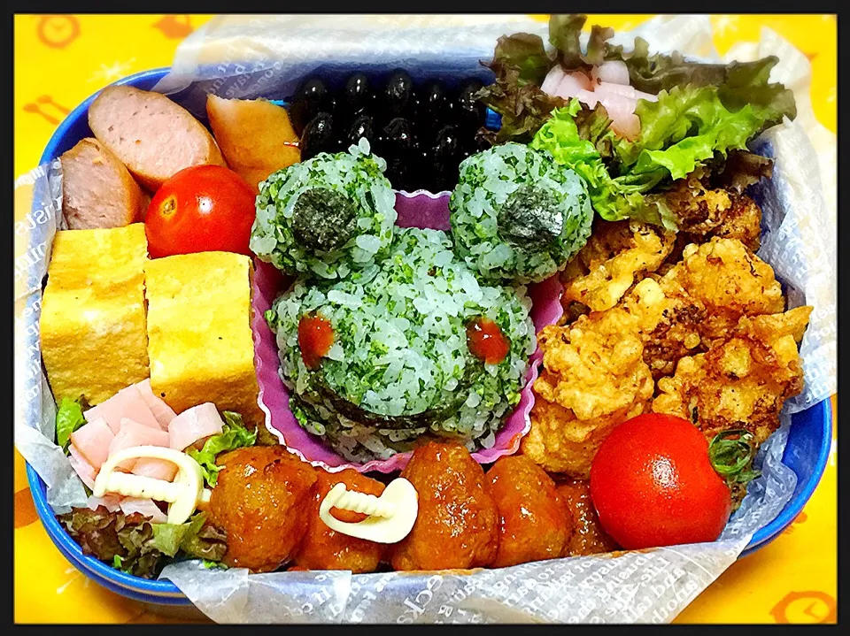 カエル🐸さん弁当|やっちゃんさん