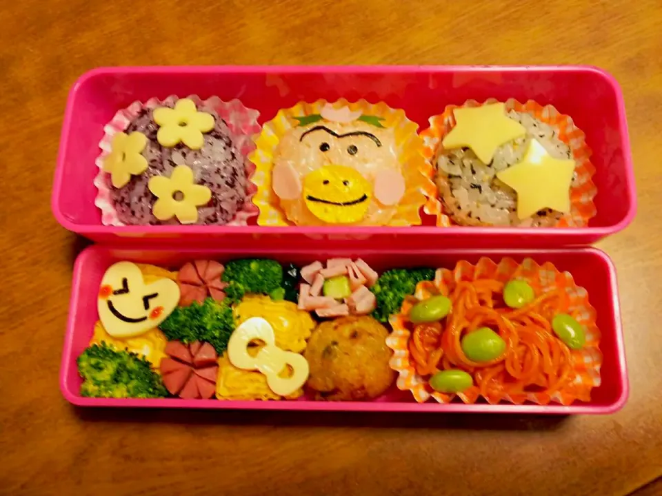 Snapdishの料理写真:はなかっぱ弁当
 #キャラ弁 
 #お弁当|pyonさん