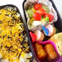 Snapdishの料理写真:タラのチーズ焼き弁当|芽威さん