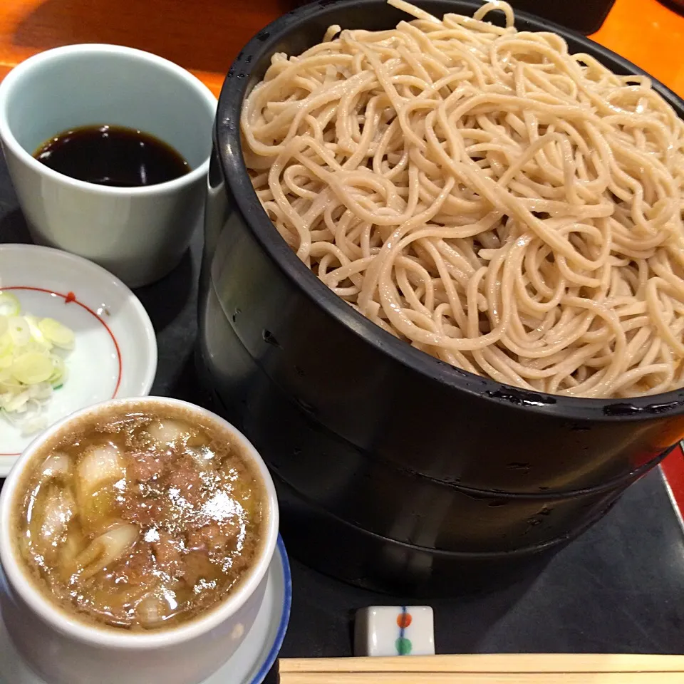 きざみ鴨せいろ 大盛り@田中屋(高島町)|塩豚骨さん