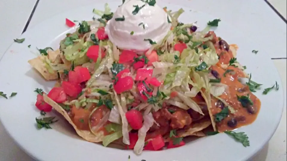 Venison n Black Bean Nachos|Chef Ampさん