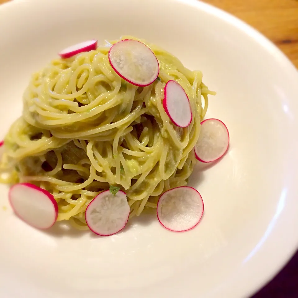 アボカドとわさびの冷製パスタ|makiko_aさん