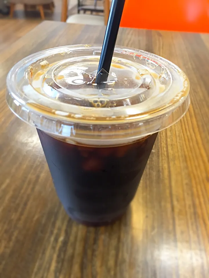 Snapdishの料理写真:氷コーヒーコーヒー多め|Dennko Uetakeさん