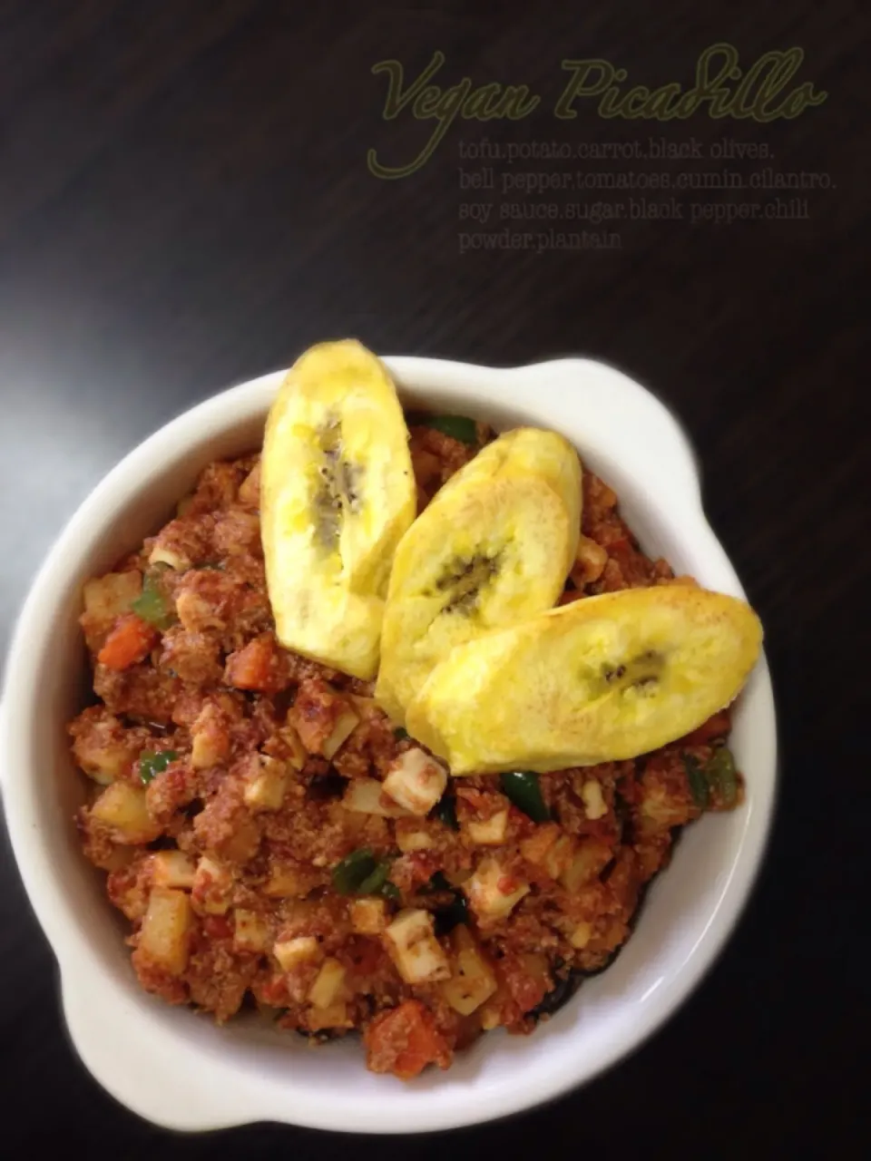 Snapdishの料理写真:Vegan Picadillo ヴィガンピカディヨ|Nyam | 照ちゃんさん