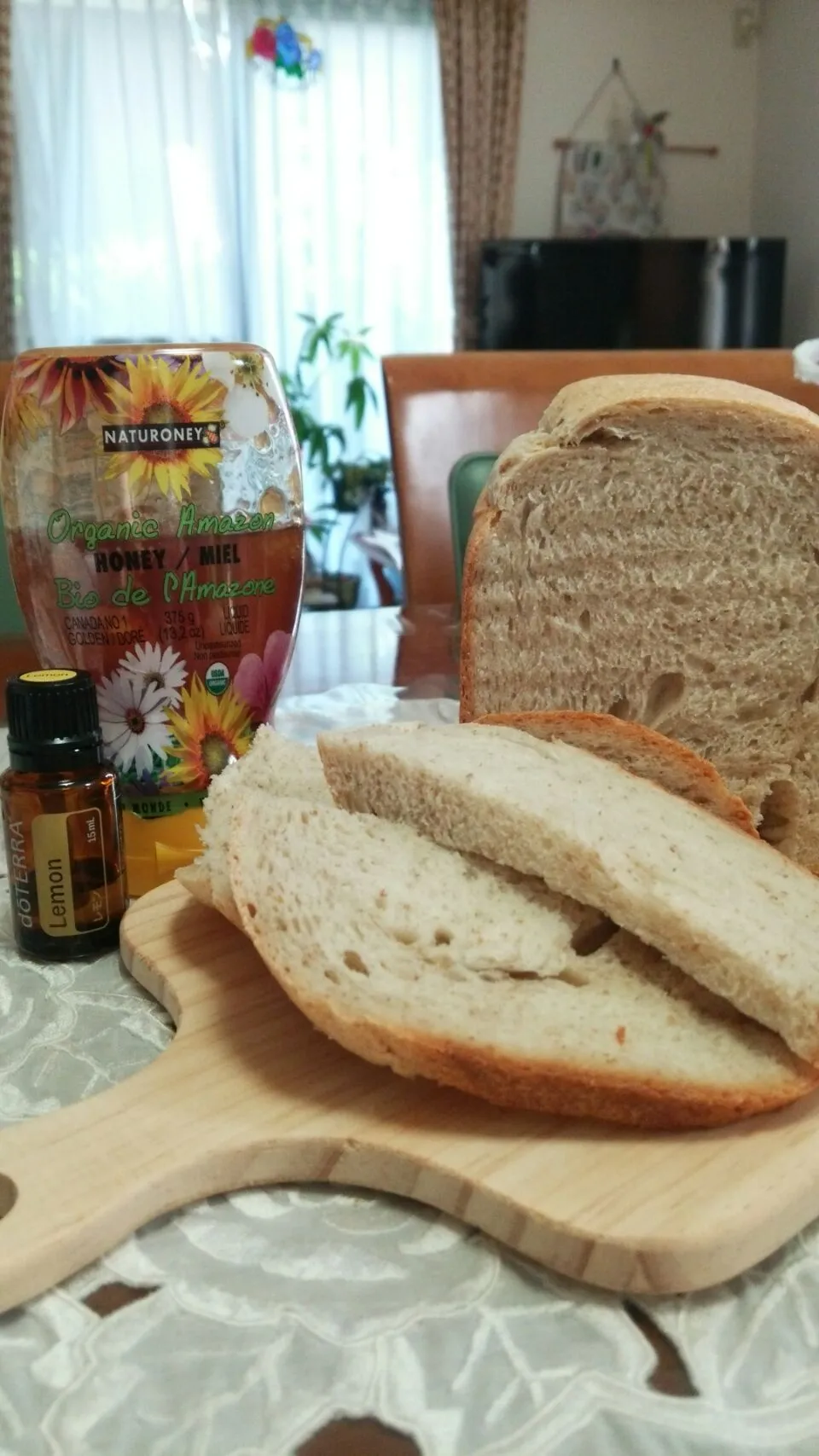 🌿ミント酵母の🍯蜂蜜檸檬パン🍞|Mihoさん