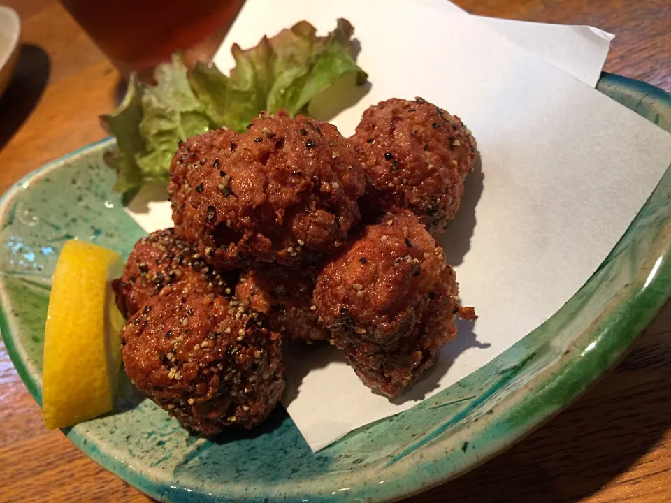 ホルモンの唐揚げー😋😍|きのすけ〜さん