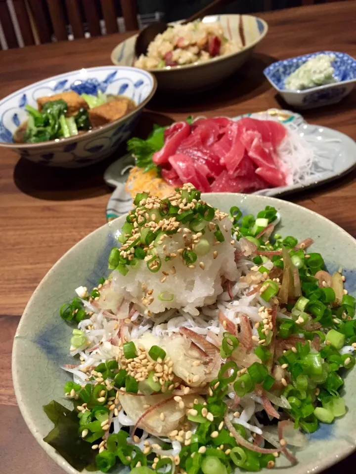 ✨今夜のカロリー抑えめ晩ご飯✨|中さんさん