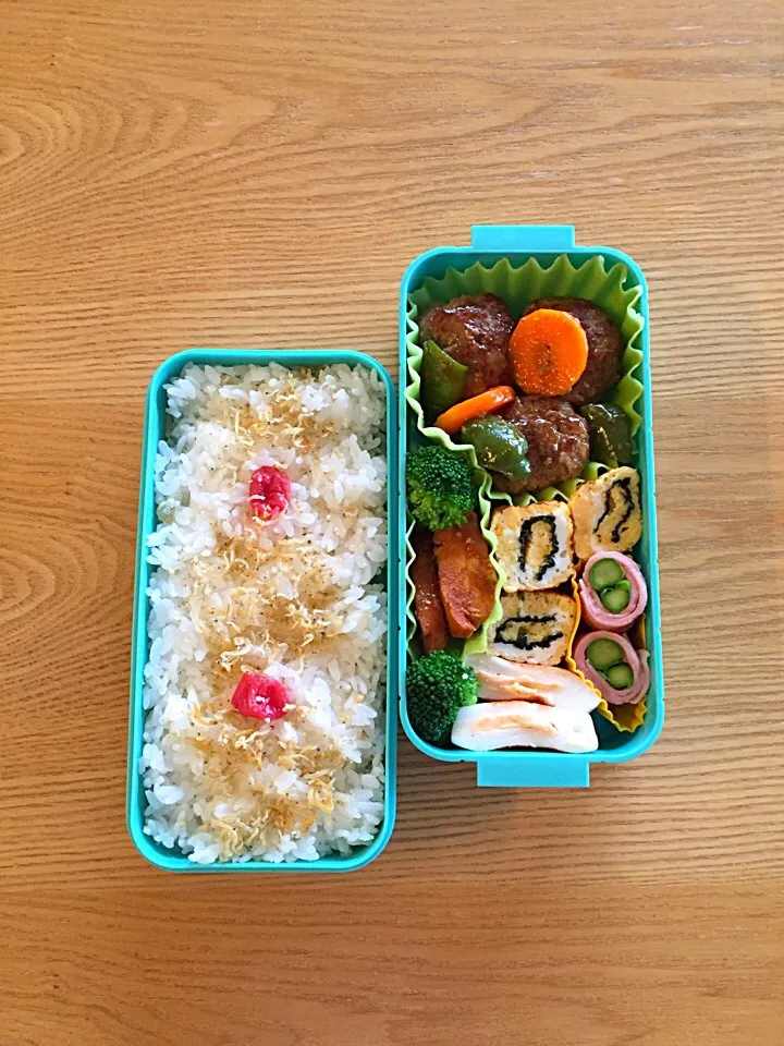 甘酢肉団子＊弁当♪|hiromiさん