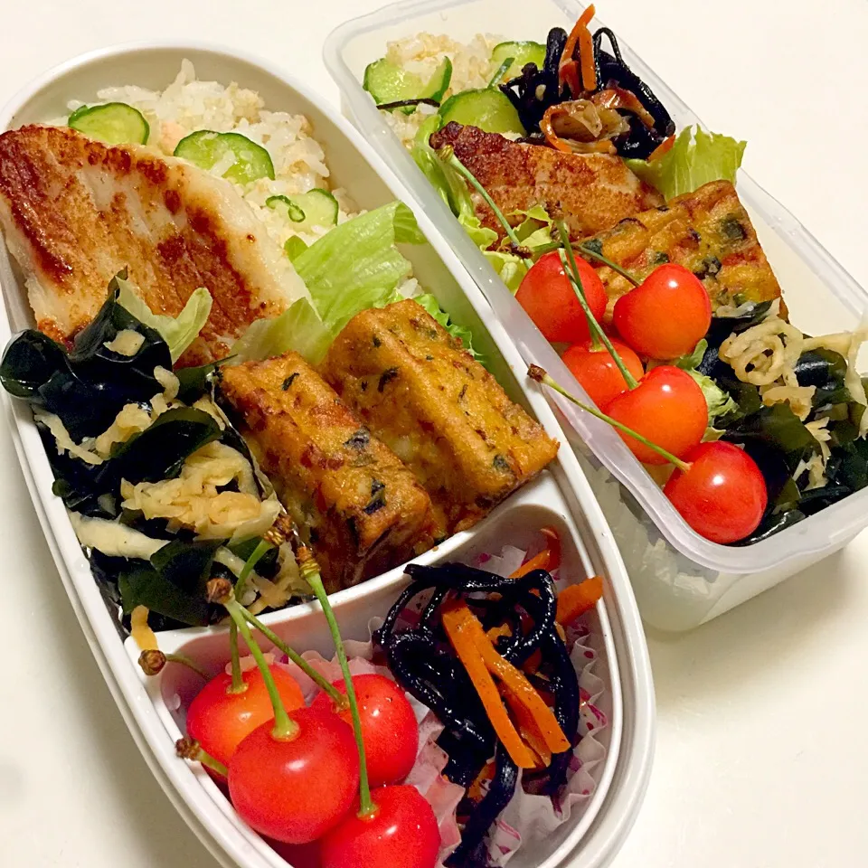 😋キヌアごはん和弁当😋|moyukitaさん