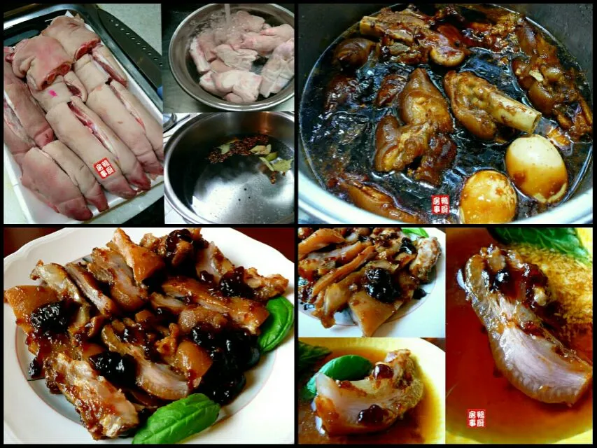 braised pig knuckles|steven z.y.さん