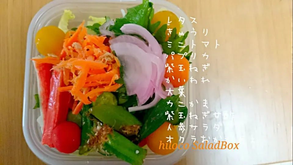 Snapdishの料理写真:6*22 SaladBox|hilocoさん