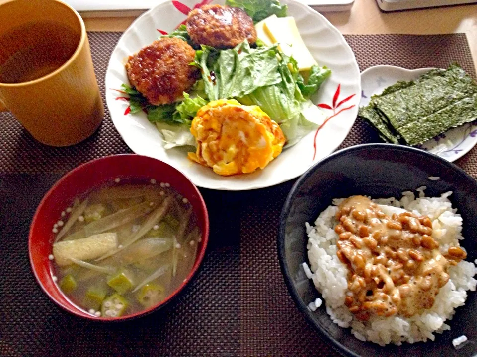 6月22日朝食兼昼食|ばぁさんさん