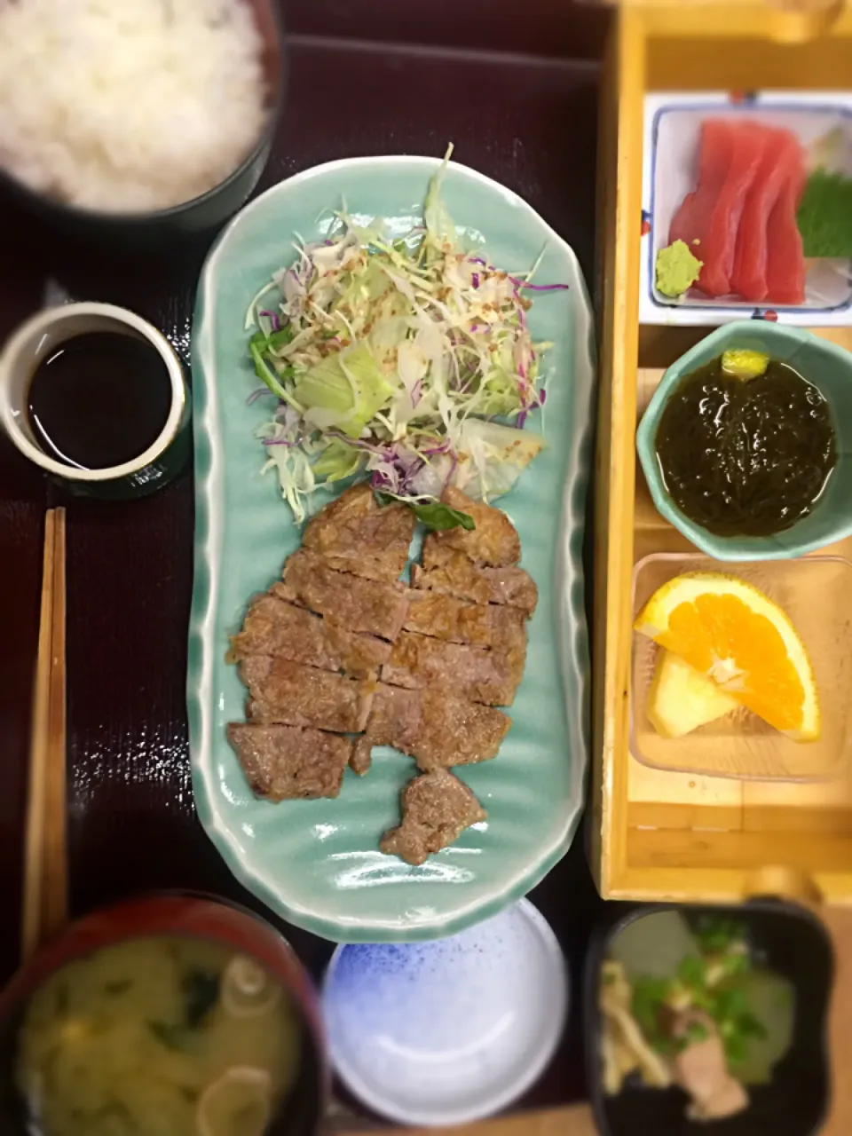 トンテキ定食|エイコーワールドさん