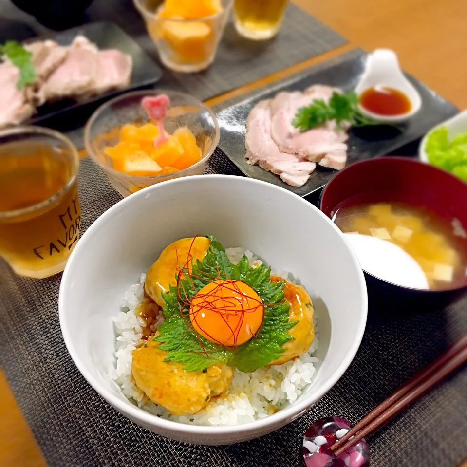 つくね丼|むぎママさん