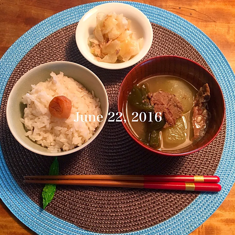 Snapdishの料理写真:朝ごはん 2016・6・22|ローゼルさん