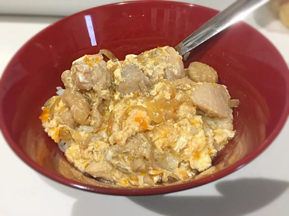 Snapdishの料理写真:親子丼（卵足りなかった）|みあさん