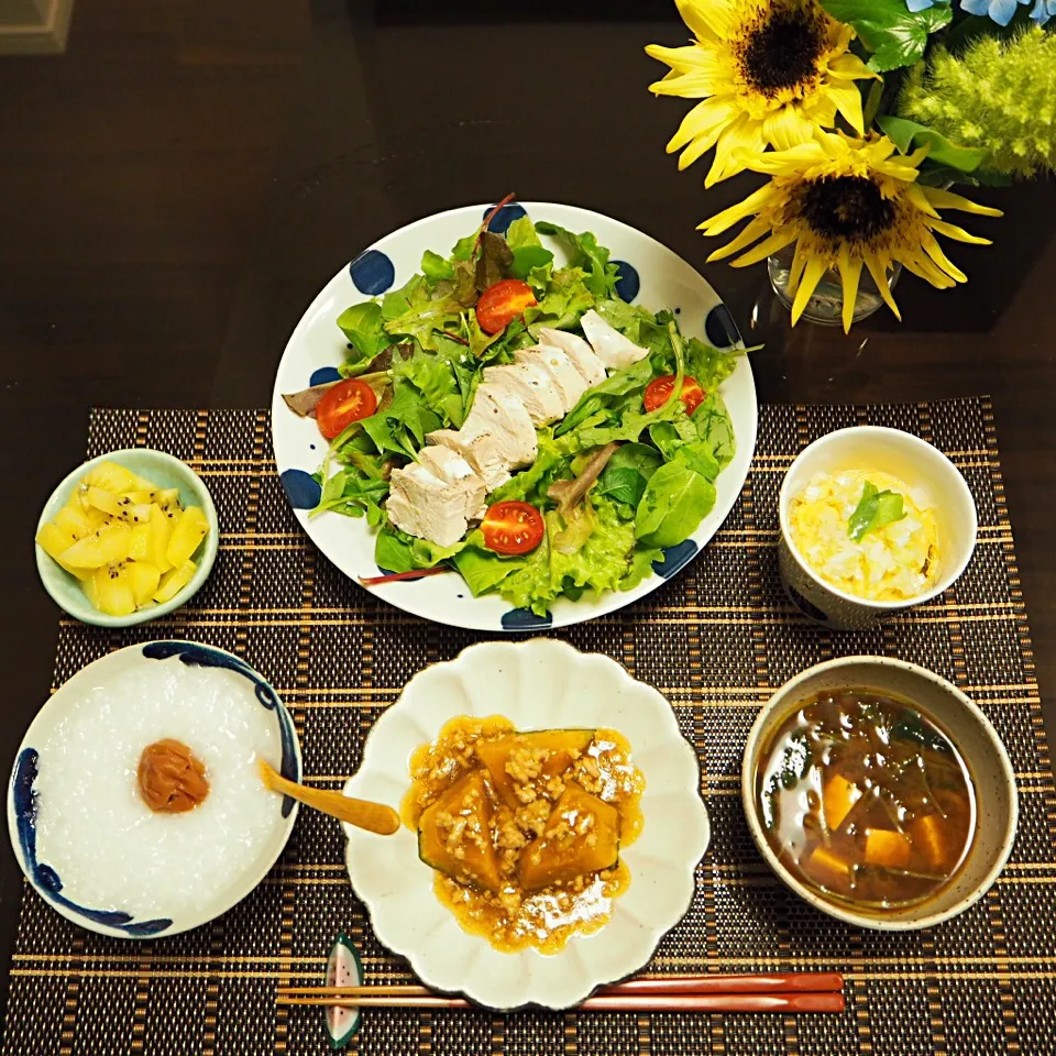 Snapdishの料理写真:チキンサラダ|はらしおりさん