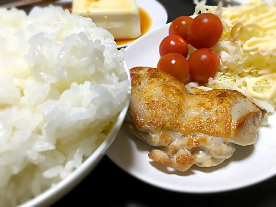 余った鶏肉で夕飯|Yu-jiさん