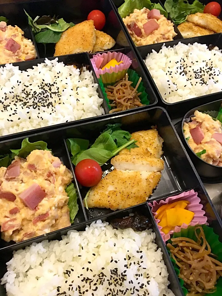 カレイのムニエル弁当|大久保 掬恵さん