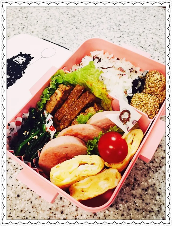 今日の 娘っちの お弁当|えみちさん