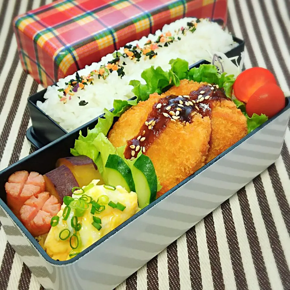 高2*Ｒちゃんのお弁当¨̮♡|お茶菓子さん