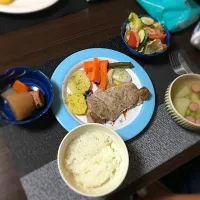 Snapdishの料理写真:小学三年生息子くんご飯|Chiharu Nagataさん