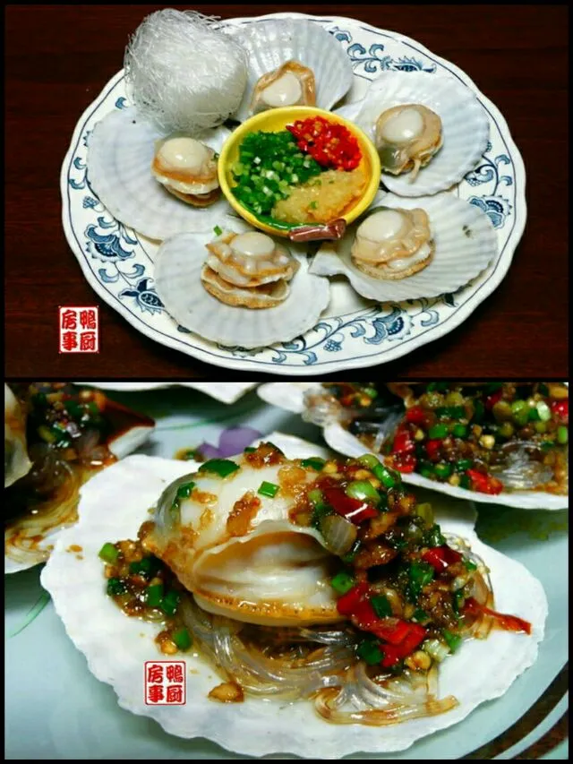 steamed scallop|steven z.y.さん