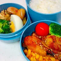 今日は楽チン弁当♪|おかし家さん