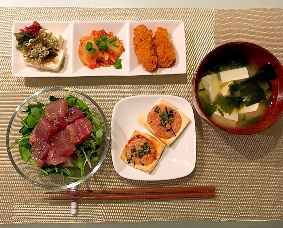 Snapdishの料理写真:ダイエット夕飯❤️|Nomura Aiさん