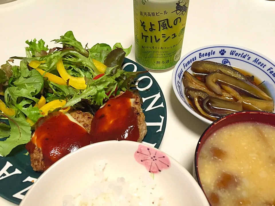 Snapdishの料理写真:ハンバーグ。|yukiさん