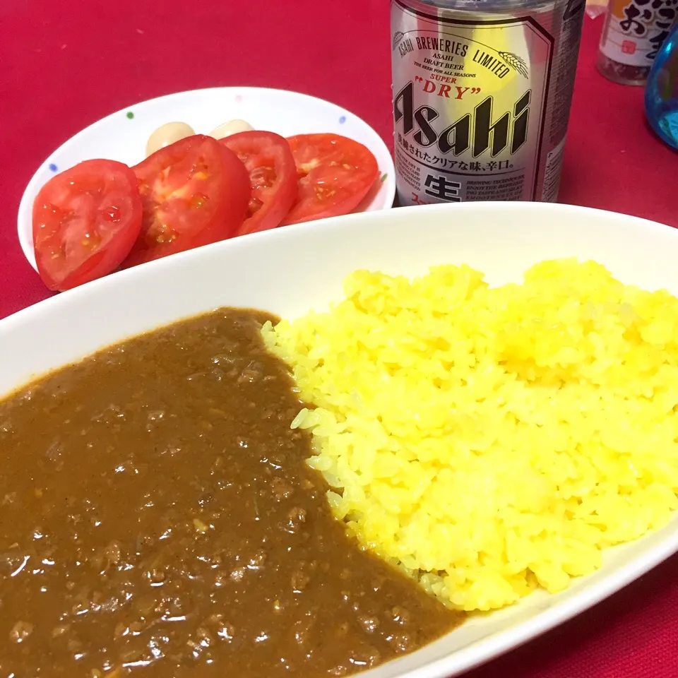 キーマカレーと期限切れのターメリックでウコンライス(^^♪|川村大作さん