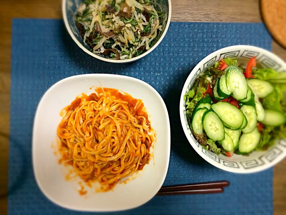 Snapdishの料理写真:よるごはん|しいたけ茶さん