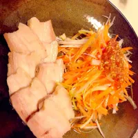 Snapdishの料理写真:とってもサッパリ蒸し塩豚|Kpay Sawaさん