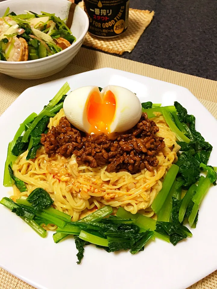 汁なし担々麺|ほっけまんさん