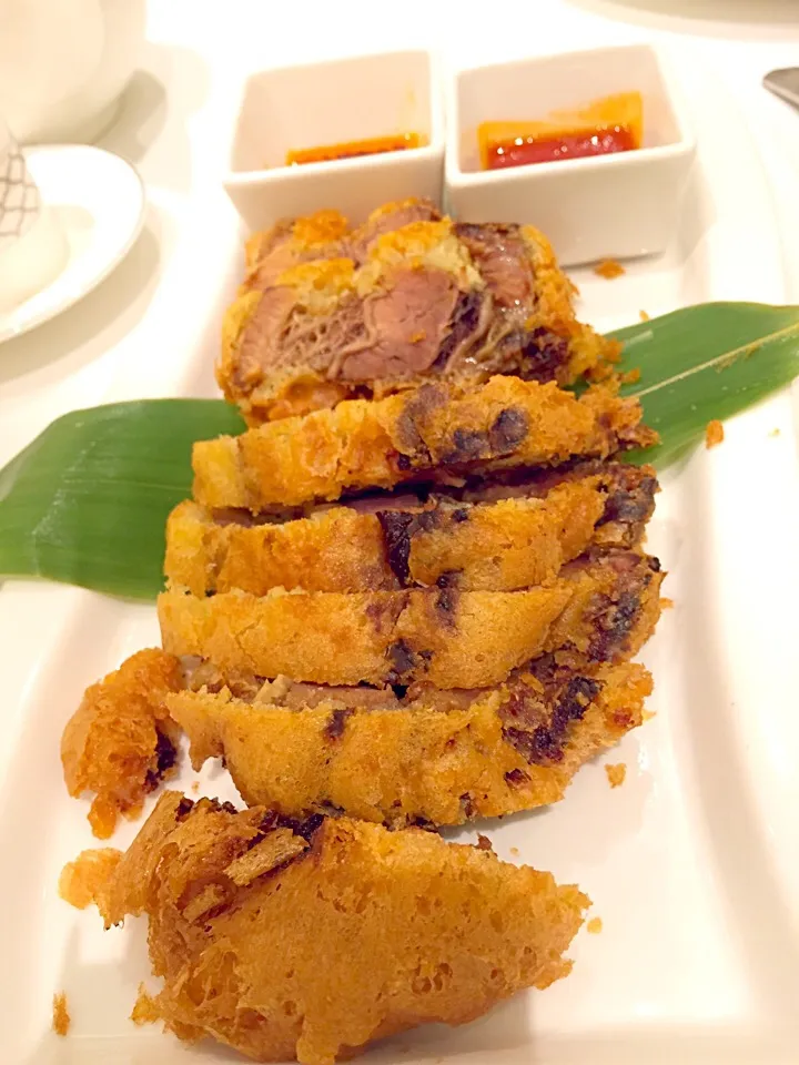 Snapdishの料理写真:Deep-fried crispy beef brisket|Sky Blueさん