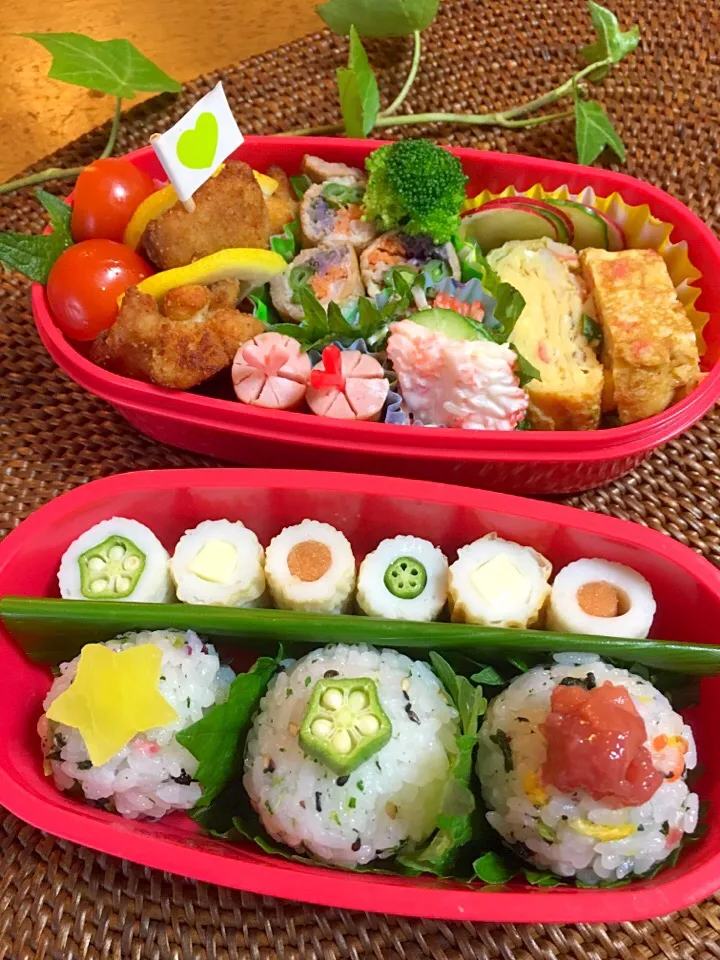 Snapdishの料理写真:遠足のお弁当|Mikaさん