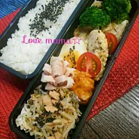 Snapdishの料理写真:ラブママのアスリート男子弁当♪20160624|Love☆mamaさん