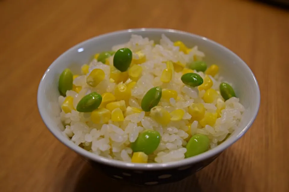 枝豆コーンご飯|ゆきっぴさん