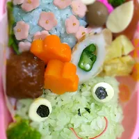 月一お弁当♡|わんこさん