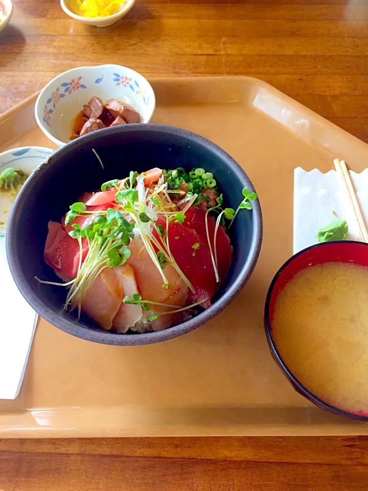 Snapdishの料理写真:マグロづくし丼|Ayaさん