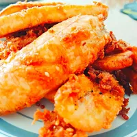 Deep fried sliced babana|sweetsugarさん