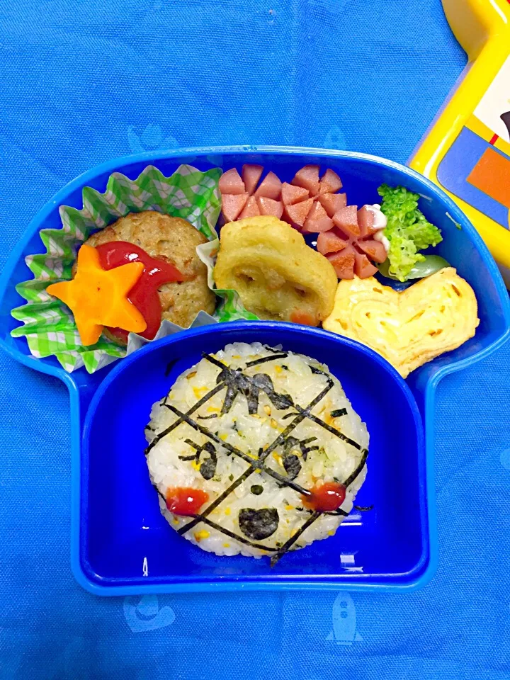 Snapdishの料理写真:メロンパンナちゃん弁当|こーこさん