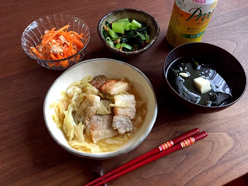 Snapdishの料理写真:今日の夕ご飯|河野真希さん