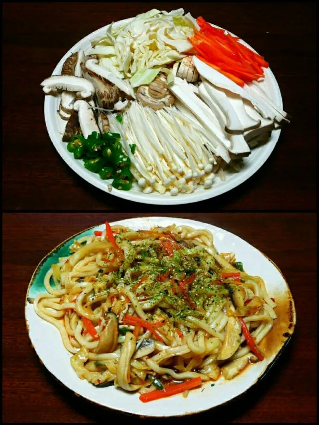 stirfried udon|steven z.y.さん