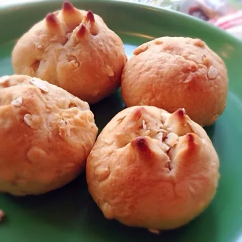 「大麦フレーク シリーズ」を使ってみたSnapdishの料理・レシピ写真:大麦入りコロコロテーブルパン